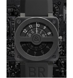 Bell & Ross Automatic 46mm Mens Watch Replica BR 01 COMPASS